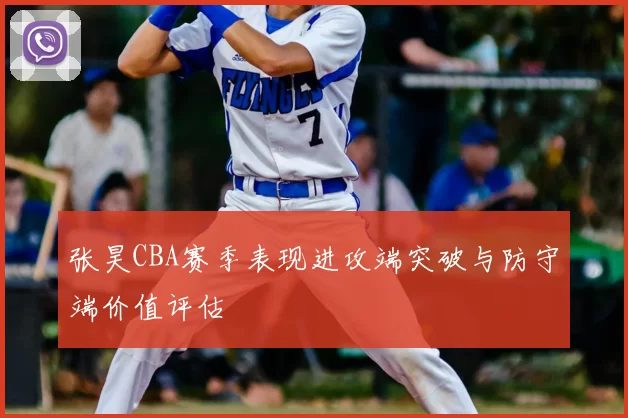 张昊CBA赛季表现进攻端突破与防守端价值评估